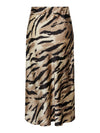 - Midi Length  - Elasticated Waist with hidden side zip  -  Print repeated all-over the fabric