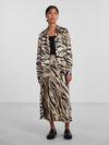 - Midi Length  - Elasticated Waist with hidden side zip  -  Print repeated all-over the fabric