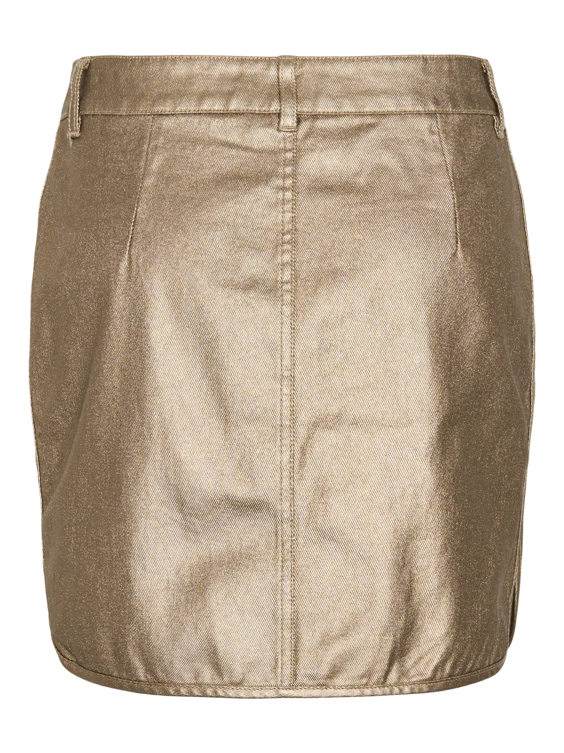 Nabia Short Skirt - Gold – Uptown BIBI