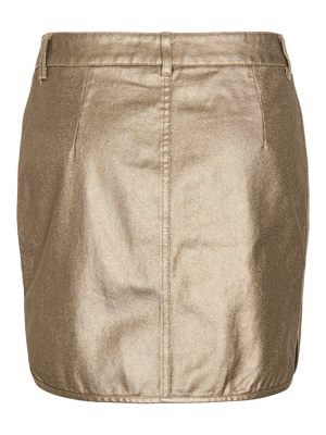 Nabia Short Skirt - Gold