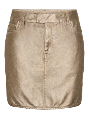 Nabia Short Skirt - Gold