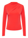 Madison Draped Top - Red