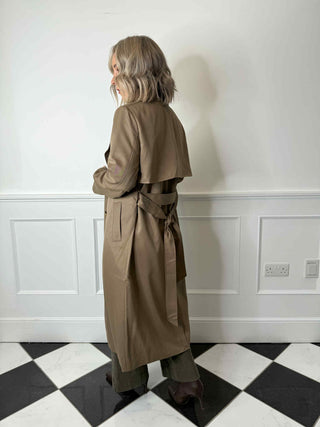 Scarlett Trenchcoat - Brown Lentil