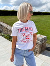 The Beach Club Graphic T-Shirt - White