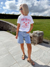 The Beach Club Graphic T-Shirt - White