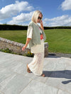 Piper Sleeveless Bomber - Khaki
