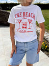 The Beach Club Graphic T-Shirt - White