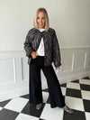 Perri Palazzo Jeans - Black