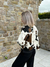 Cole Jacket - Cow Print