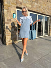 Cara Dress - Denim