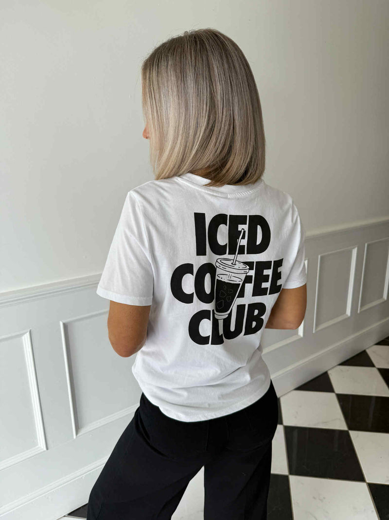 Iced Coffee Club T-Shirt - White