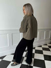 Nora Collar Jacket - Morel