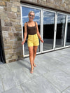 Devi Shorts - Mustard