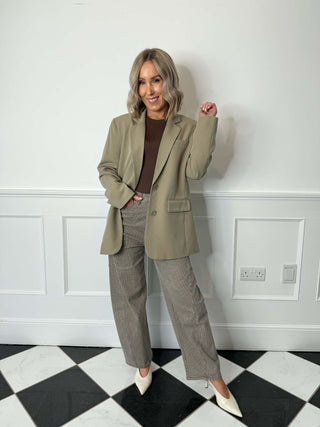 Kamil Oversized Blazer - Sage