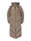 Jolie Long Puffer Coat - Morel