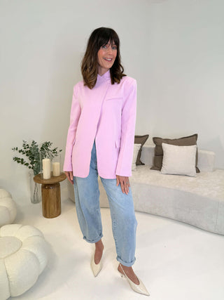 Freya Balloon Jeans - Light Blue Denim