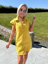 Ozzi Demin Dress - Mustard