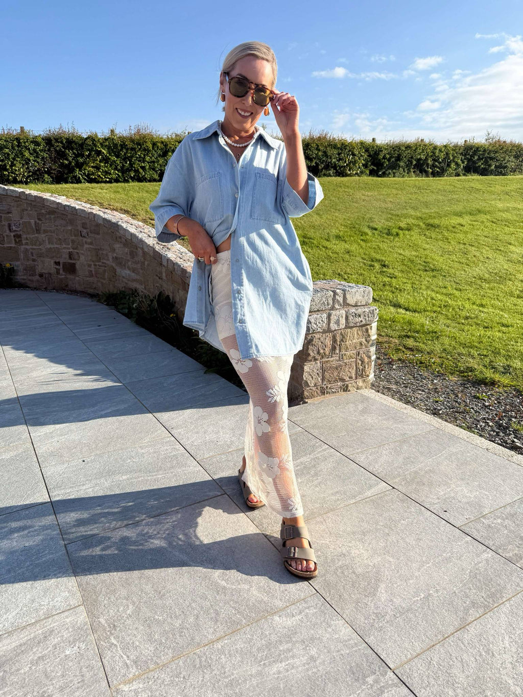 Oregon Shirt Dress - Denim