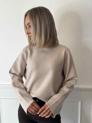 Reynard Sweater - Taupe