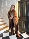 Hella Long Coat - Coffee Bean