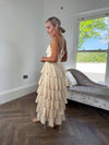 Lissy Ruffle Midaxi Dress - Yellow