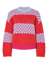 Janel Knit - Beetroot/Lavender & Orange
