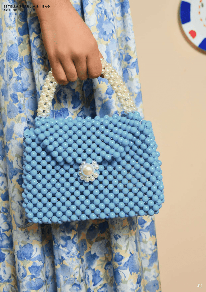 Estella Pearl Mini Bag - Air Blue