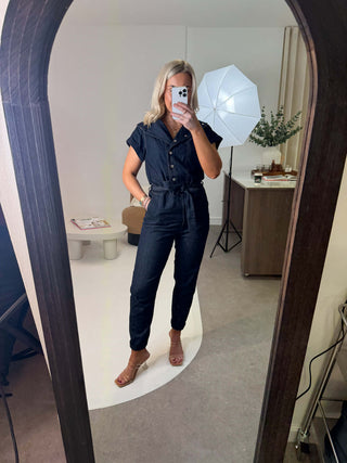 Suzie Jumpsuit - Dark Denim