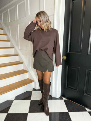 Kelly Skort - Chocolate