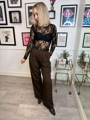 Rillo Bodysuit - Black