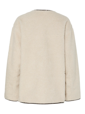 Julie Reversible Teddy Brushed Jacket