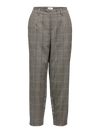 Lisa Slim Trousers - Black/Tan