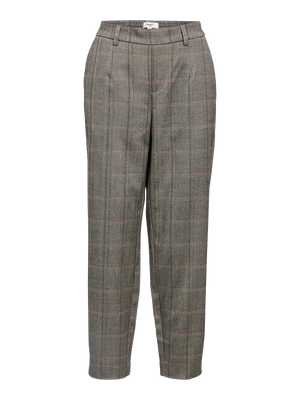 Lisa Slim Trousers - Black/Tan