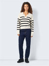 Fifi Polo Neck Pullover - Oatmeal
