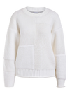 Mora Patchwork Knit - Cream