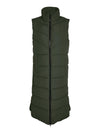 Noisy May Dalcon Long Gilet - Kombu Green