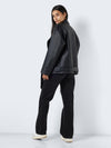 Paulina Oversize Faux Leather Biker Jacket