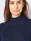 Noisy May Tessa High Neck Knitted Pullover featuring High neck, Long sleeved, Ribbed neckline, hem and cuffs.  Regular fit