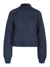 Noisy May Tessa High Neck Knitted Pullover featuring High neck, Long sleeved, Ribbed neckline, hem and cuffs.  Regular fit