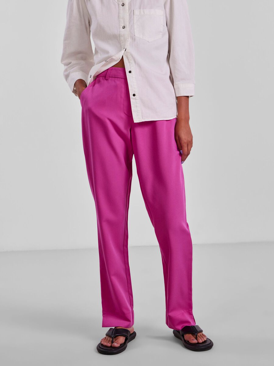 Pieces Amalie Pants - Rose Violet