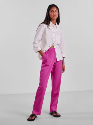 Pieces Amalie Pants - Rose Violet