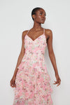 Hettie Asymmetric Ruffle Dress