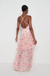 Hettie Asymmetric Ruffle Dress