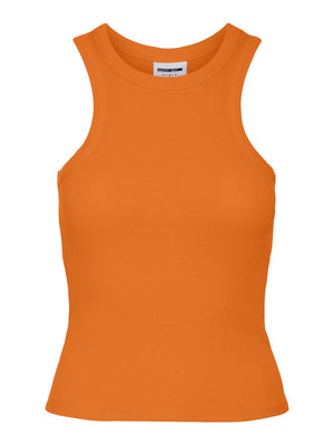 Noisy May Maya Tank Top - Vibrant Orange