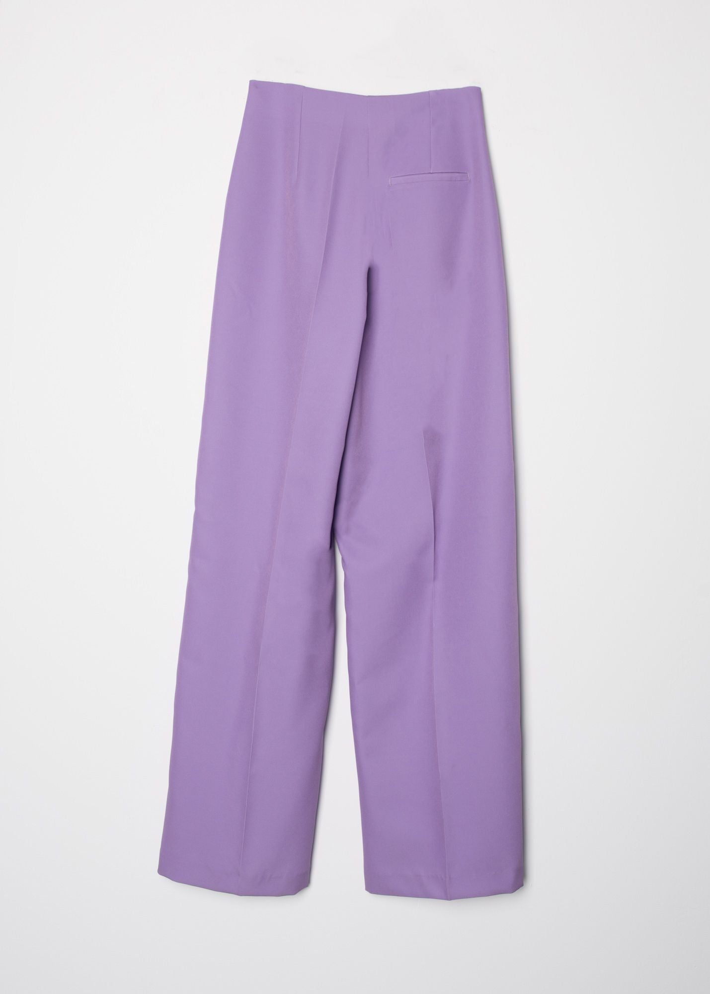 Faith High Waisted Tailored Trousers Lilac Uptown BIBI