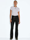 Noisy May SALLIE HW Flare Coated Trousers