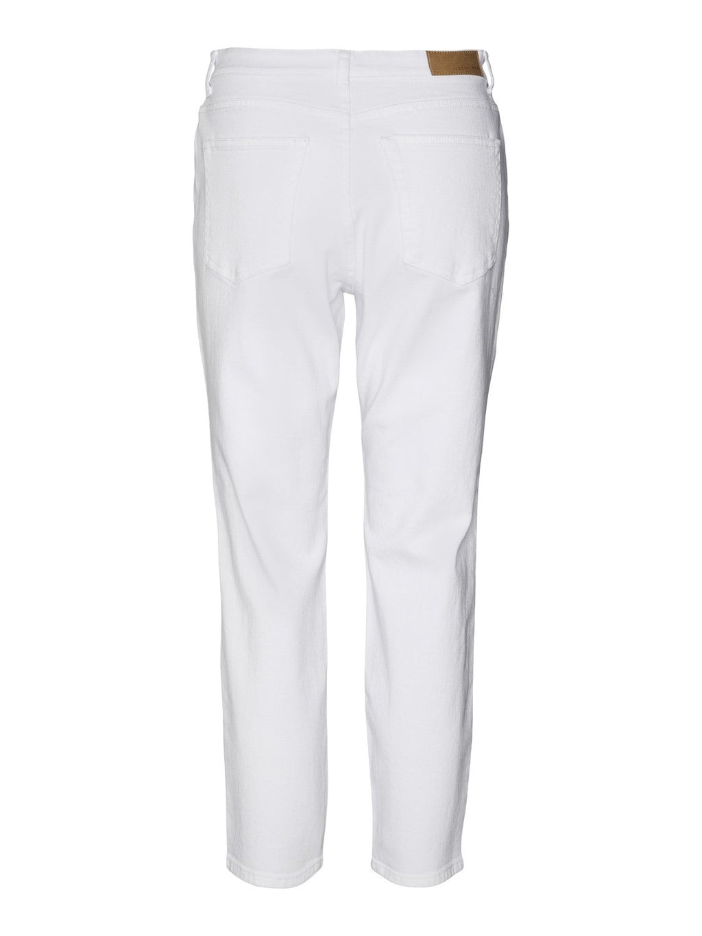 MONI High Waisted Ankle Jeans - Bright White