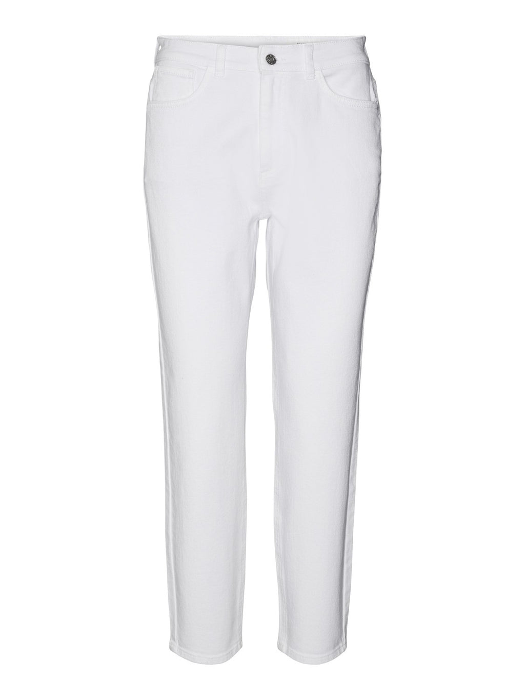 MONI High Waisted Ankle Jeans - Bright White