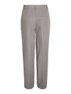 Drewie High Waisted Straight Fit Trousers - Titanium