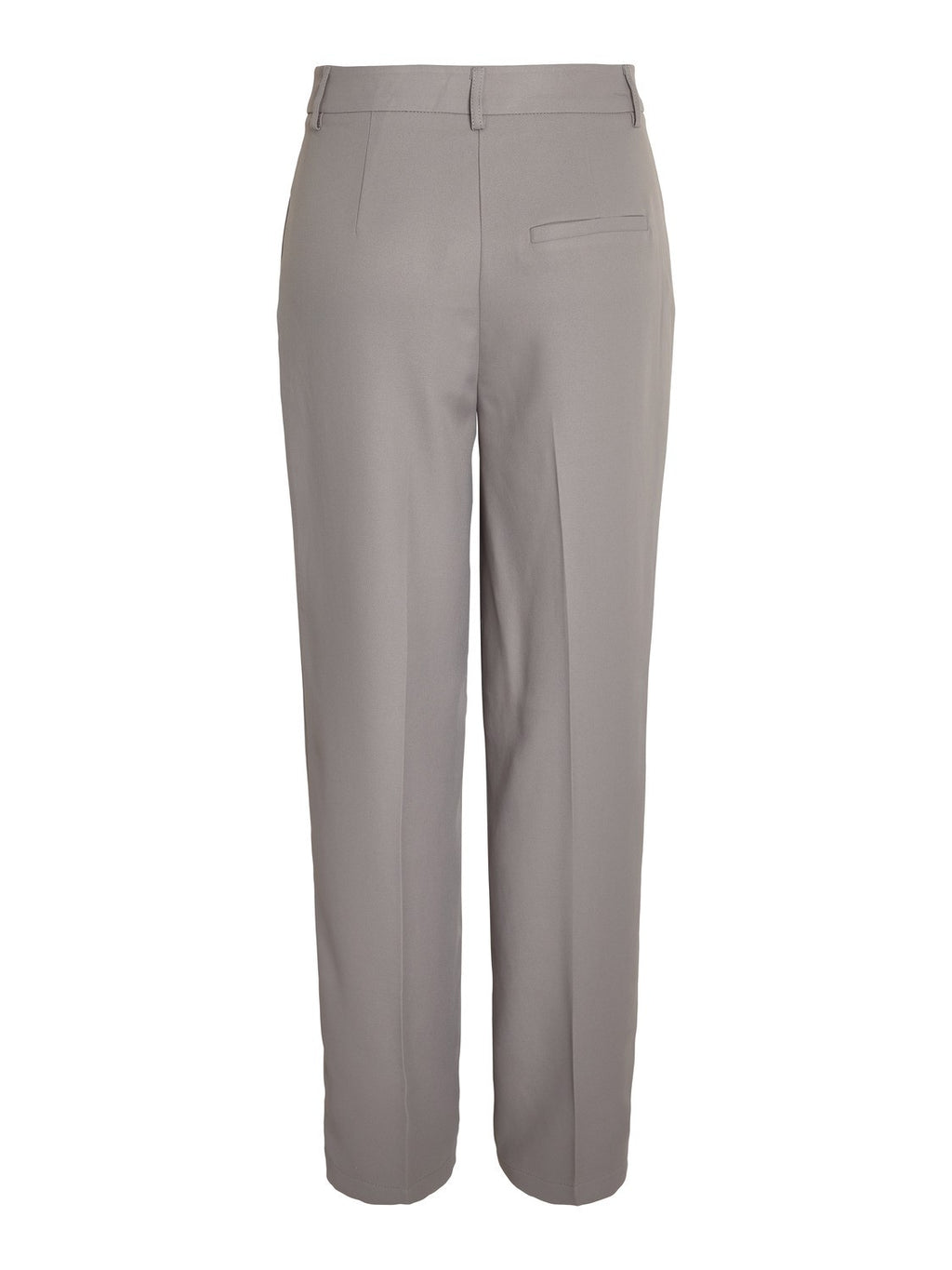 Drewie High Waisted Straight Fit Trousers - Titanium